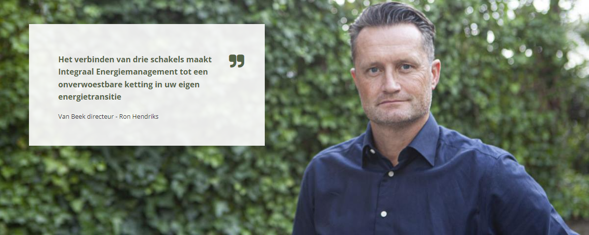 Op Weg Naar Een Succesvolle Energietransitie Ron Hendriks