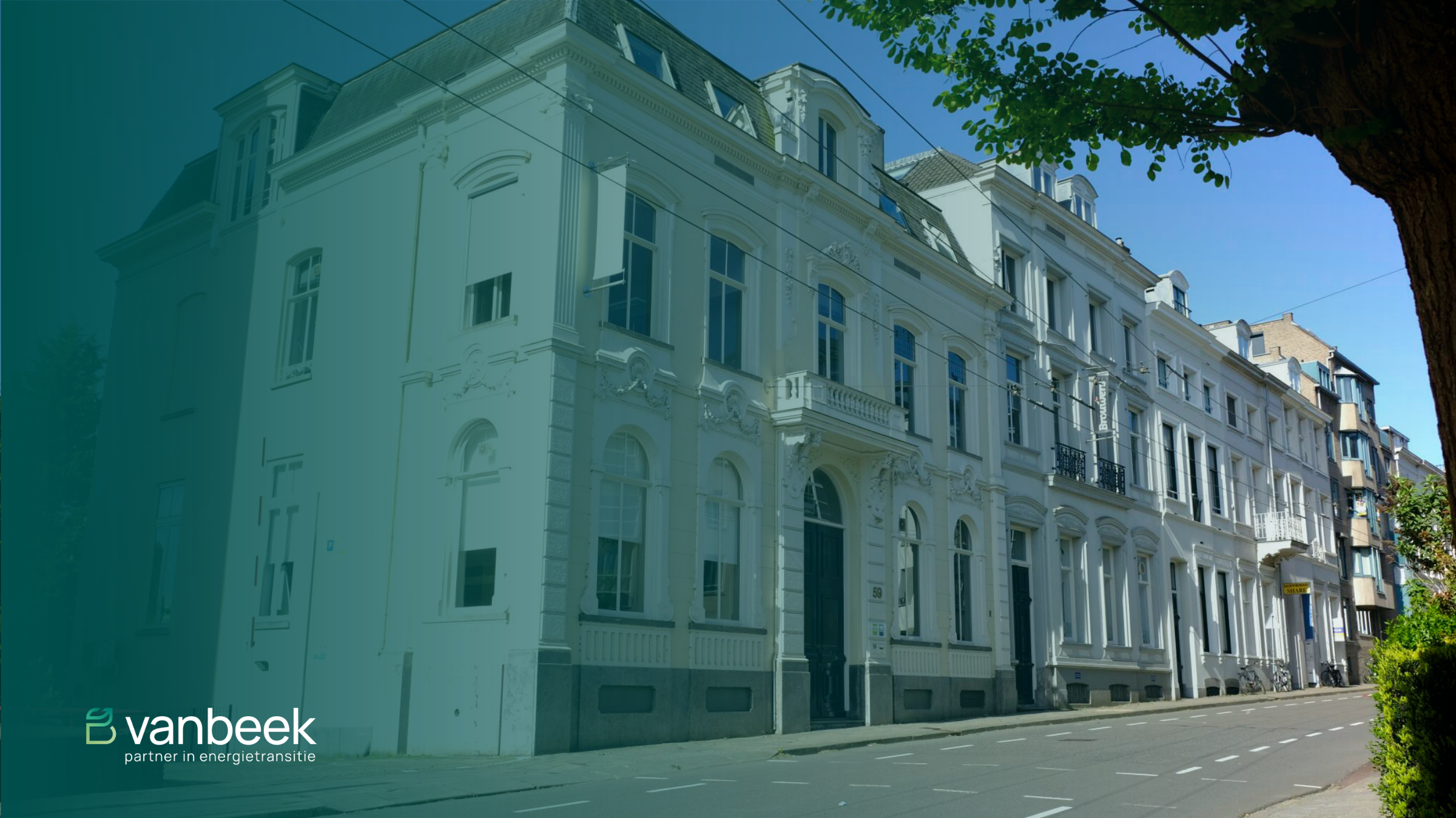 Van Beek Kantoor Groen Gradient