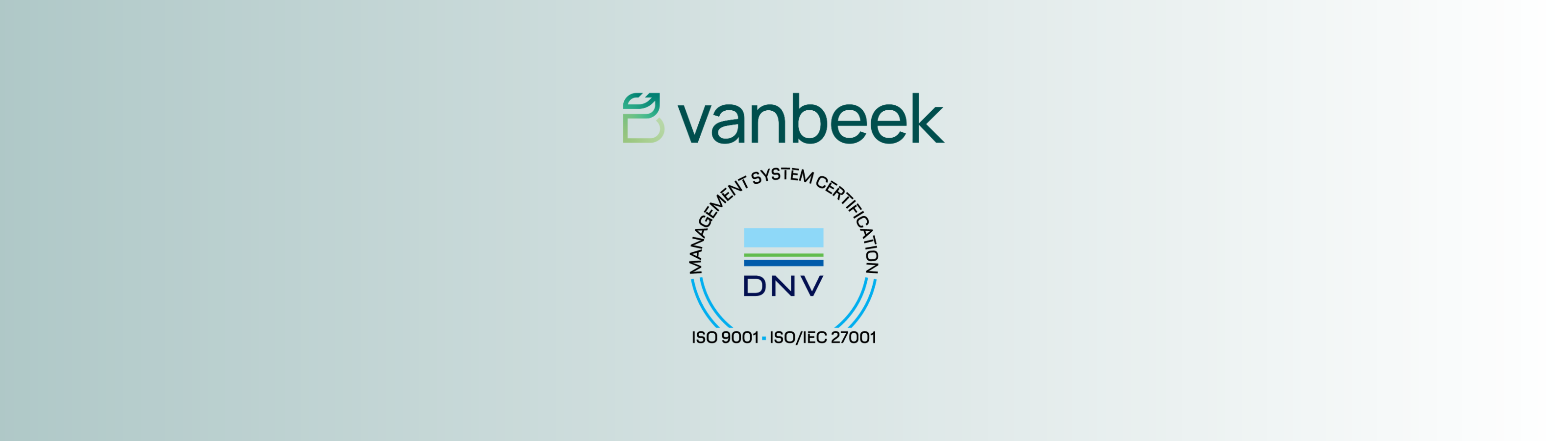 ISO 27001 9001 Vanbeek Gecertificeerd Integraal Energiemanagement Energiemonitoring